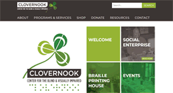 Desktop Screenshot of clovernook.org